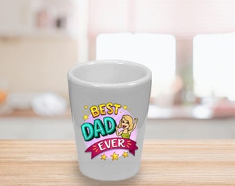 Personalized Father's Day Gift - Bitmoji Shot Glass