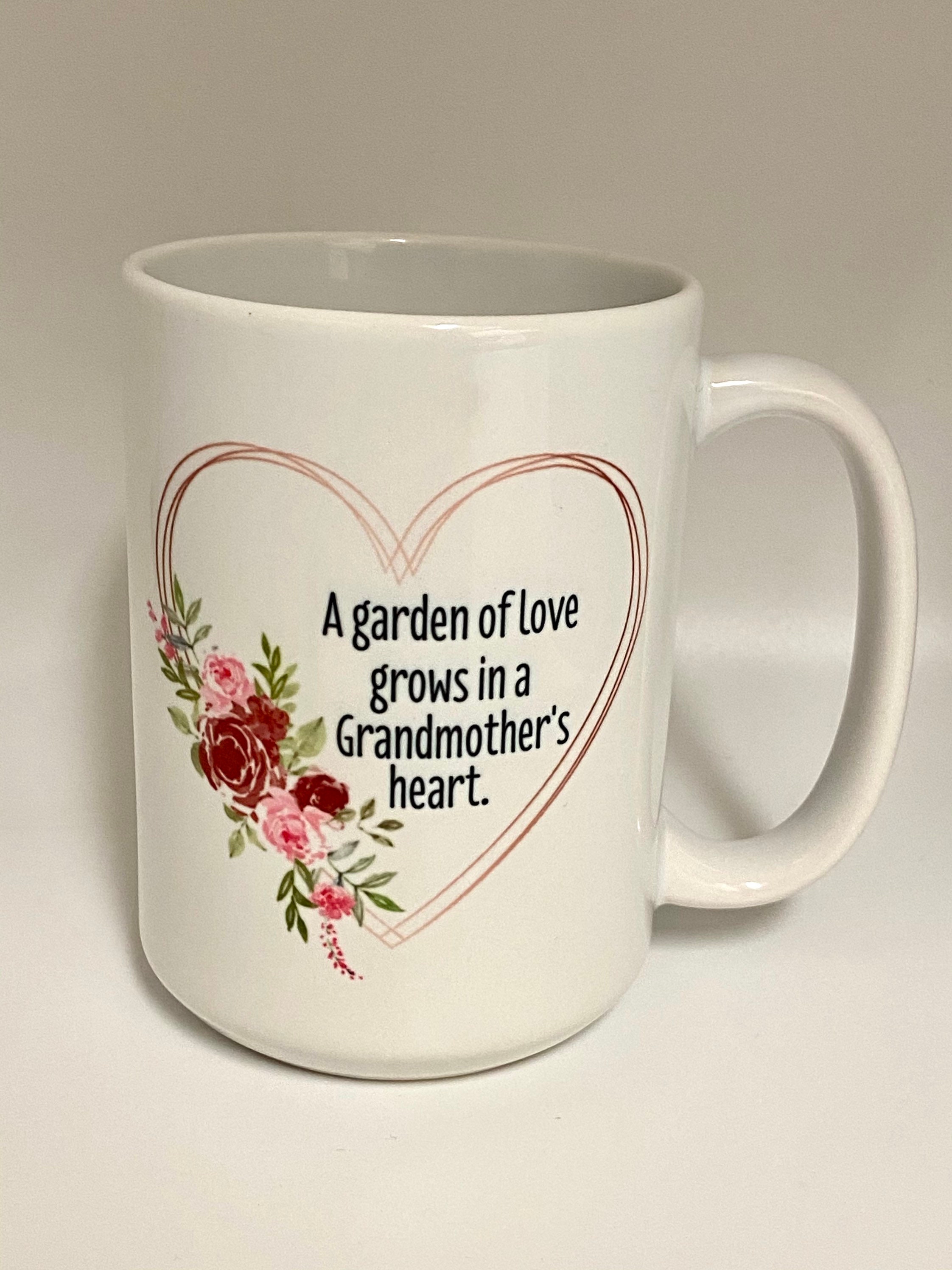 New Grandma Coffee Mug Custom Coffee Mugs Gift for Her Etsy