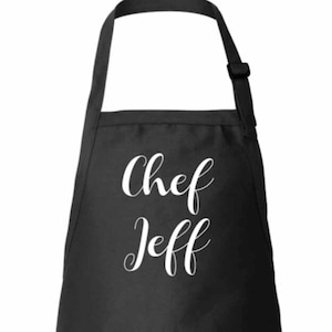 Chef [Insert Name Here] - Custom Chef apron