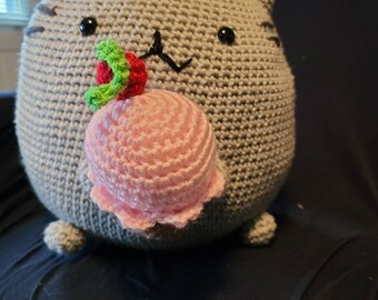 Pusheen Knitting Etsy