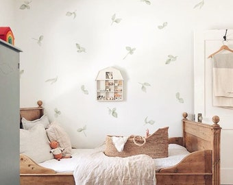 Falling Leaves Fabric Wall Stickers - Removable & Reusable