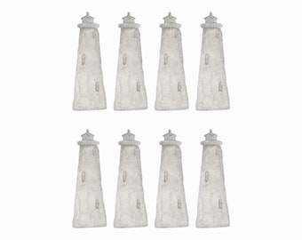 Lighthouses Fabric Wall Stickers. Removable & Reusable. Matías Acosta Collection.