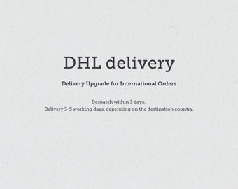 DHL Delivery Upgrade
