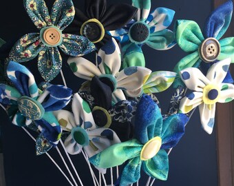 Fabric Flowers - a sustainable bouquet