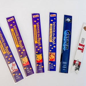 Halloween VHS Bookmarks - Classic Movies