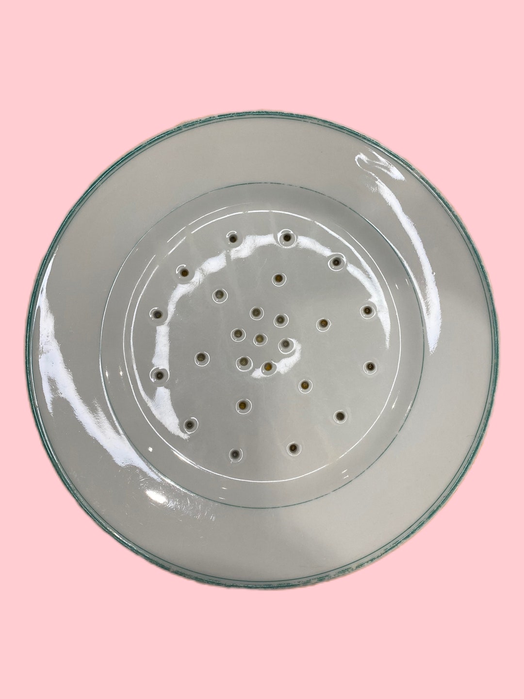 Paillat Vintage Colander Plate - Etsy