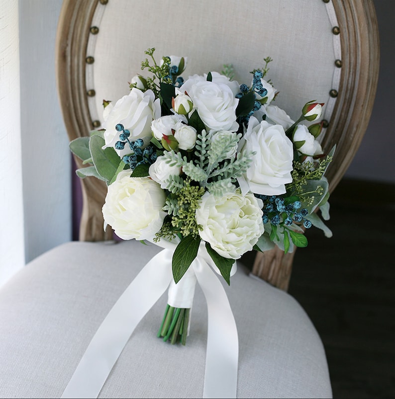 eco friendly keepsake silk bridal bouquet wedding ideas