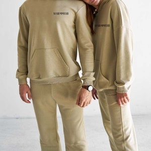 Couples Sweatsuit, Matching Couple, Wifey Sweatpants, Champagne Wife Joggers, Honeymoon Outfit, Couples Sweatpants, Hubby, Wifey Tracksuit