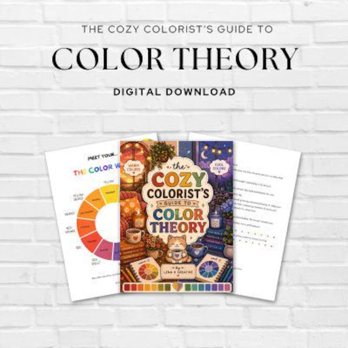 Color Theory Guide for Adult Coloring | Color Wheel Cheat Sheet ...