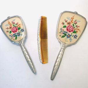 Mid century vanity set