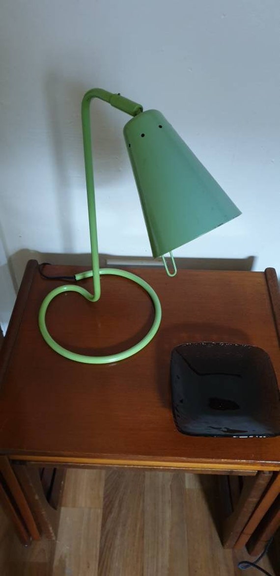 Quirky Retro Lime Green Desk Task Lamp