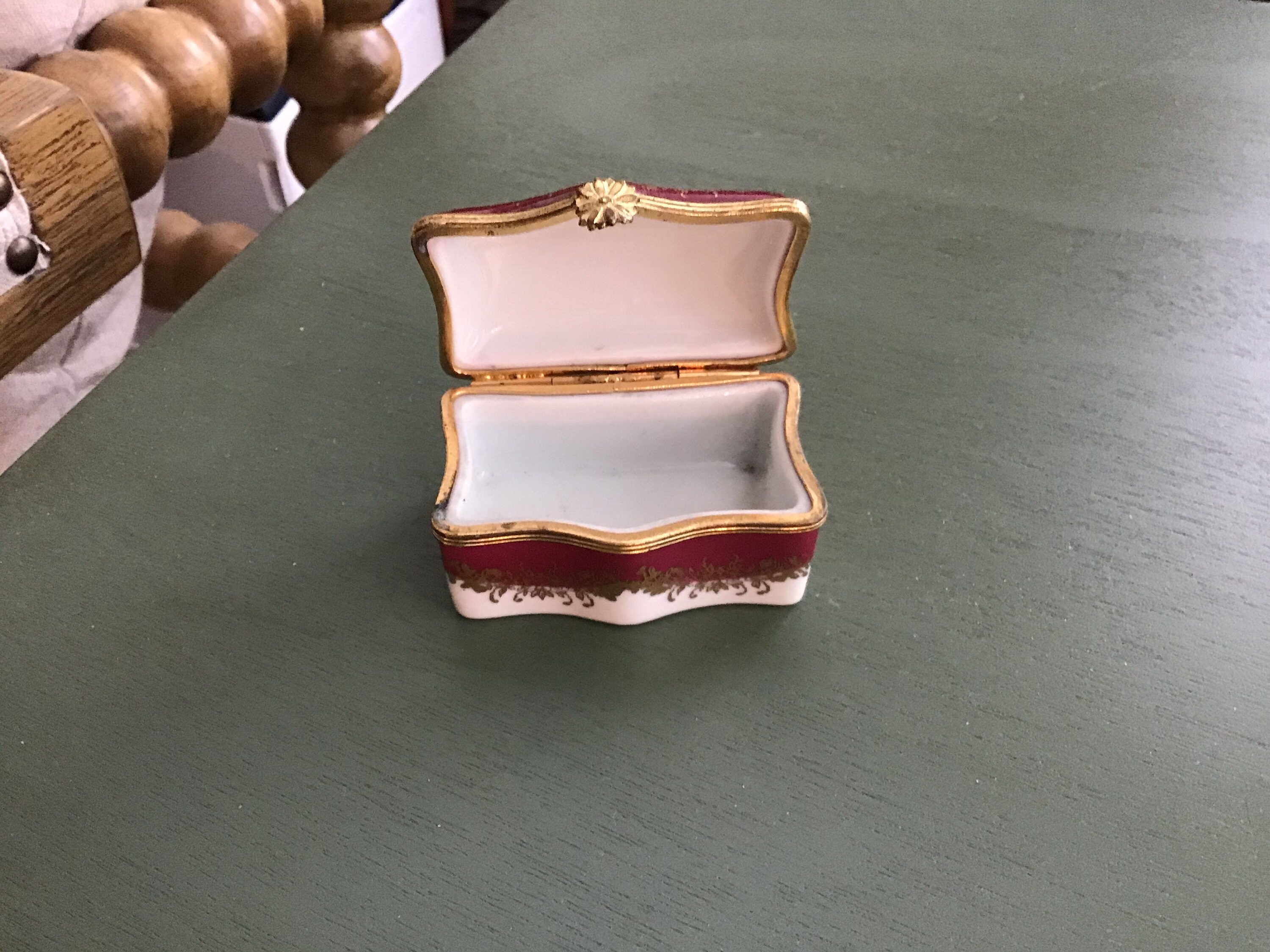 Vintage Limoges Pill Box/Trinket Box Etsy