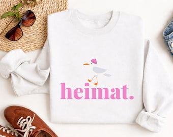 Women's Homeland Sweater, Homeland Sweatshirt, Statement Sweater, Minimalist Germany Sweater, Gift for Homeland Lovers, Cozy Sweater