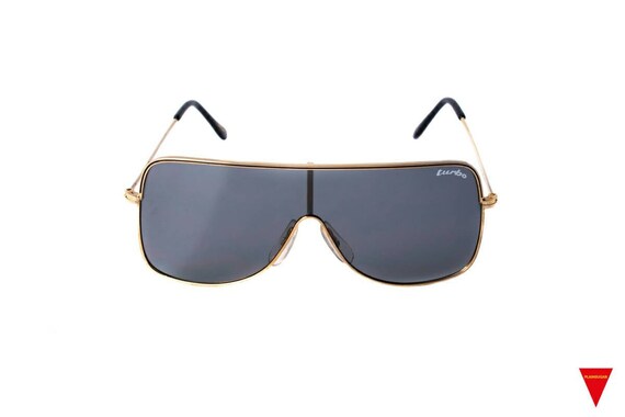 70's Square Sunglasses, Japanese Made Turbo Sungl… - image 2