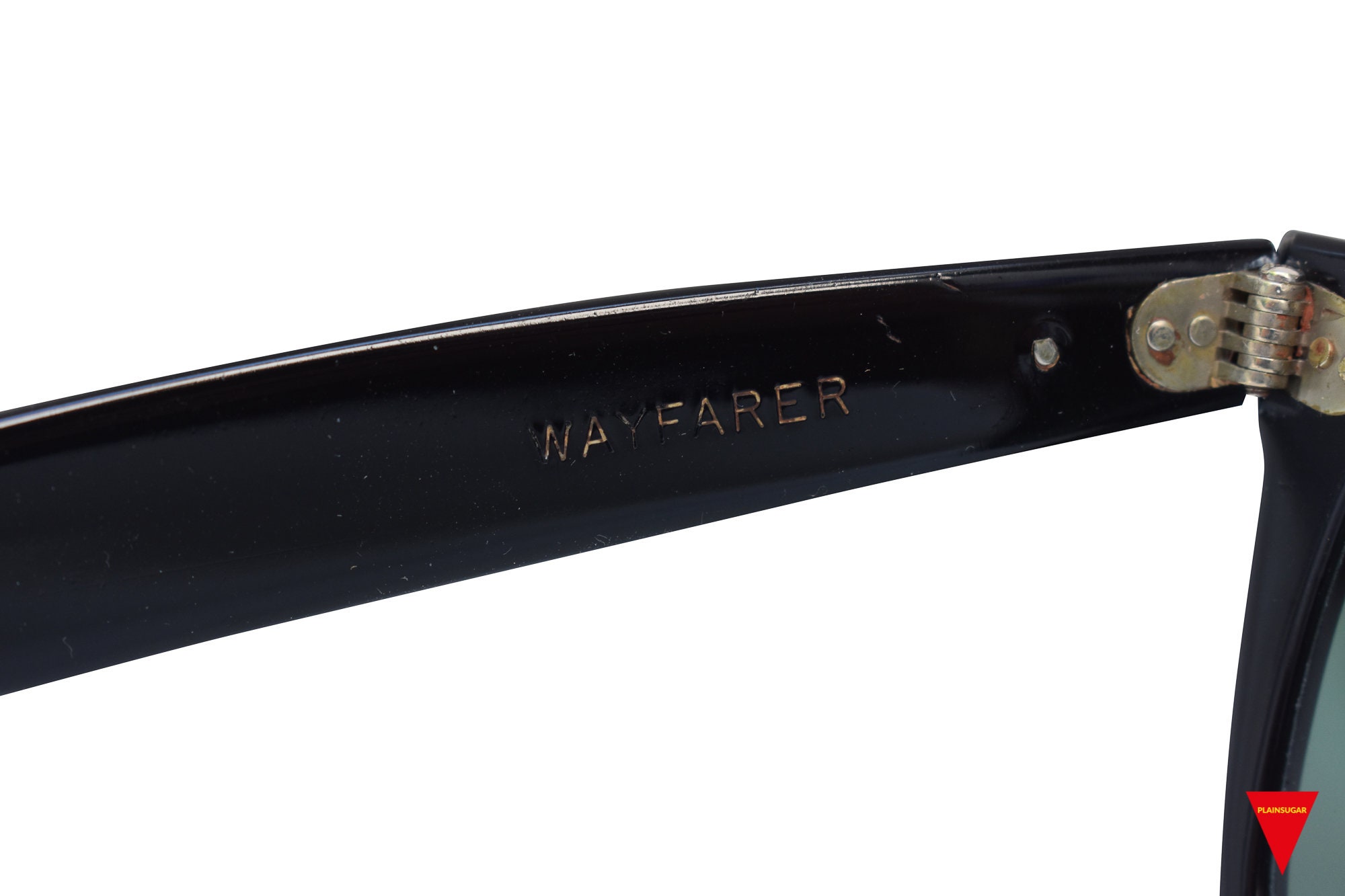 Original 80's Rayban Wayfarer Sunglasses, Black Frame With Original 80's Rayban Wayfarer Sunglasses, Black Frame With