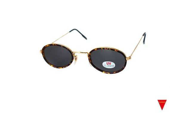 1970’s Tortoise Oval Sunglasses John Lennon Style… - image 3