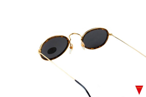 1970’s Tortoise Oval Sunglasses John Lennon Style… - image 4
