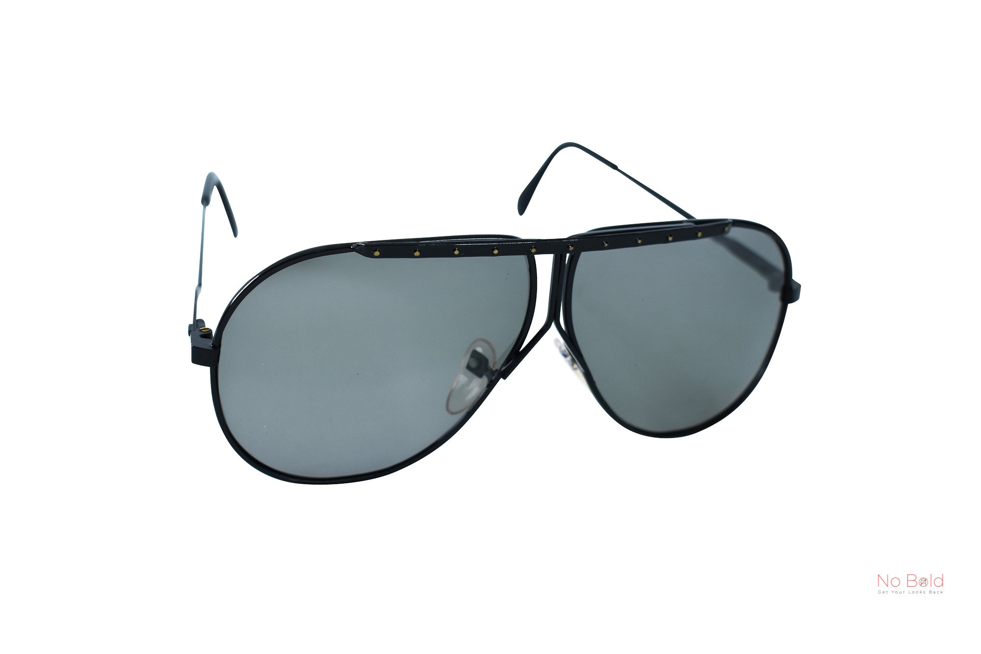 Polarized Aviator Sunglasses Classic 70s Vintage Square Black Retro Square Aviator Sunglasses Women Men 70s Vintage Trendy  main image 2