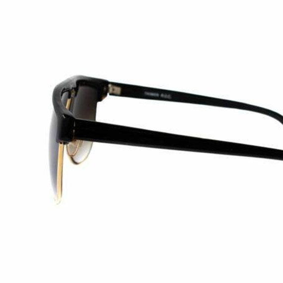 Original 1970’s Black Square Men’s Sunglasses Lig… - image 4