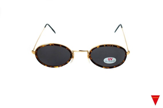 1970’s Tortoise Oval Sunglasses John Lennon Style… - image 2