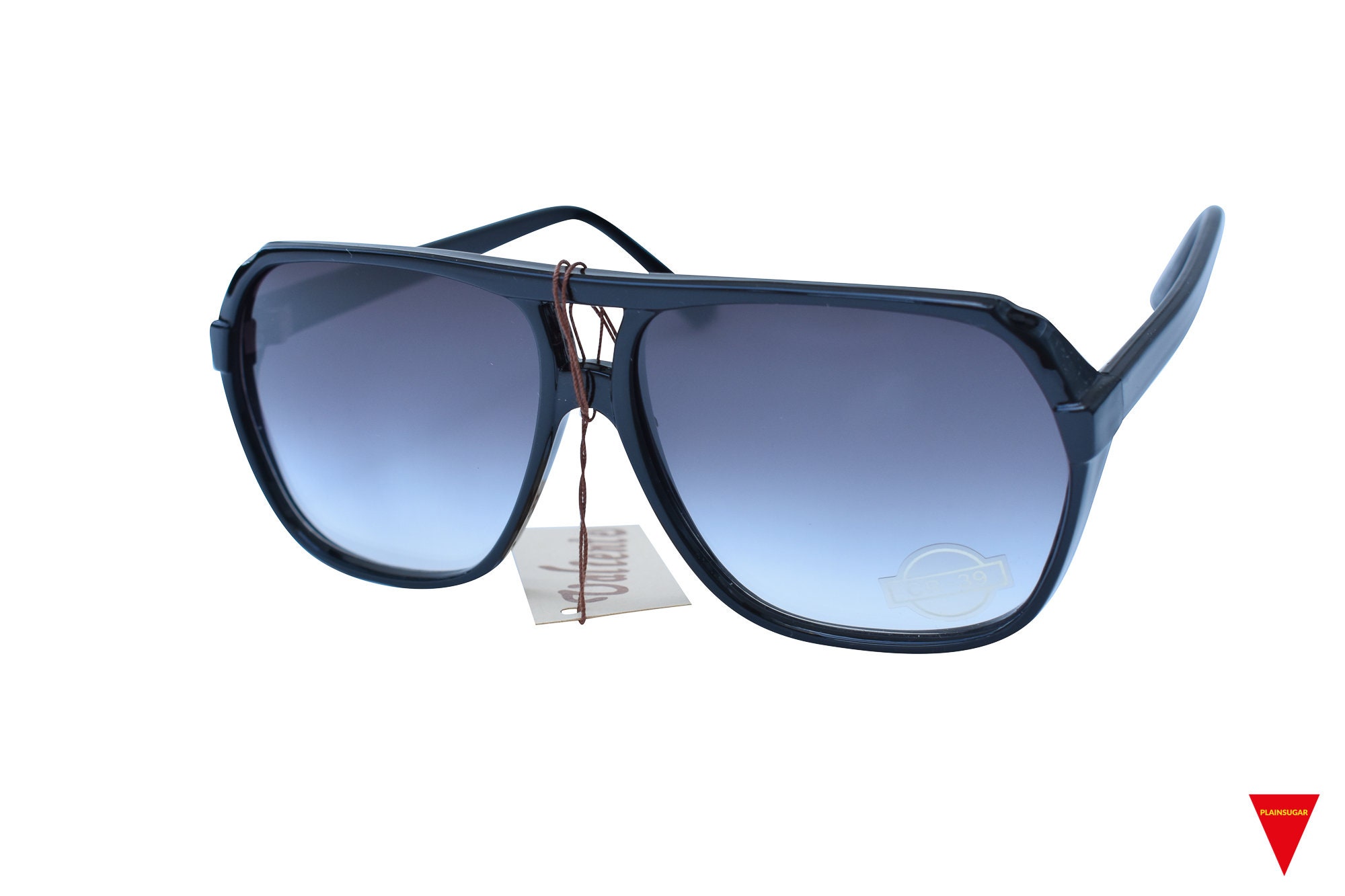 Polarized Aviator Sunglasses Classic 70s Vintage Square Black Retro Square Aviator Sunglasses Women Men 70s Vintage Trendy  main image 4