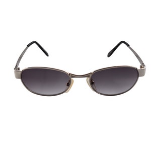 90&#39;s Small Tank Sunglasses, Metal Frame with Dark Gray Lenses, Unworn Original Vintage from 90&#39;s