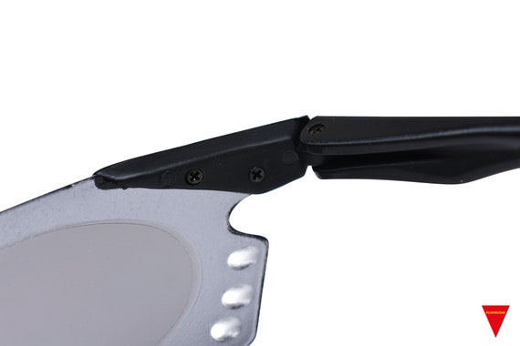 Original 90's Raptor Wraparound Sunglasses, Black… - image 5