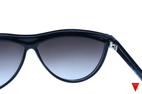 80's Vintage Black Cat Eye Sunglasses, Unworn Ori… - image 8