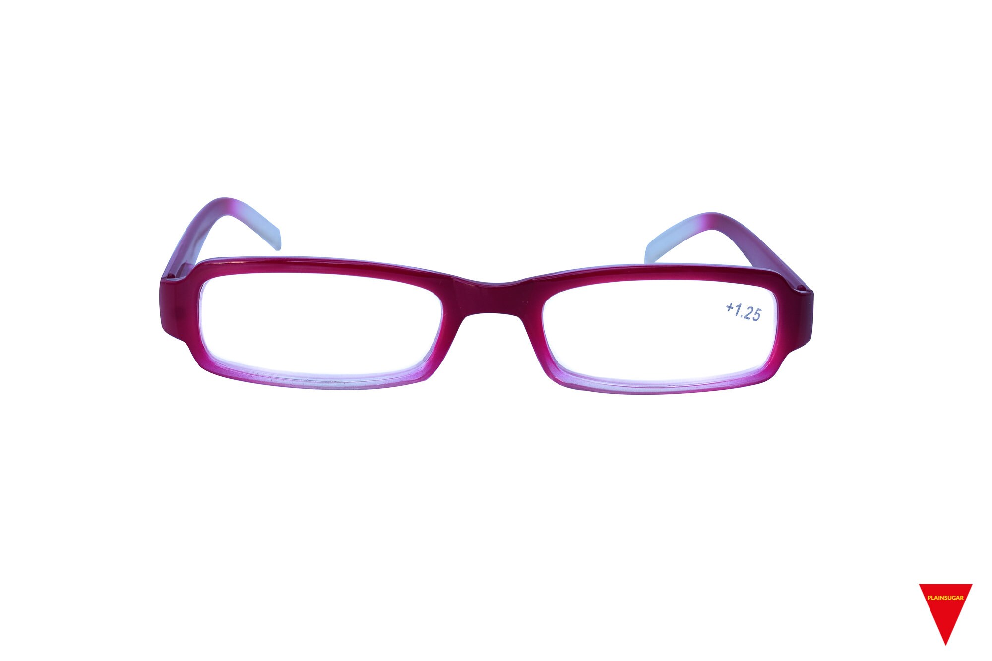 90's Square Prescription Glasses Optical Red Burgundy - Etsy