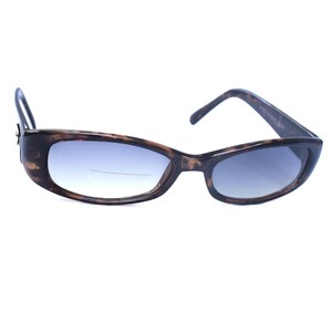 Tortoise Brown Classic 90&#39;s Mom Sunglasses Y2K Original Vintage Rectangle Frame Unworn Vintage