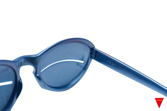 Original 70's Blue Shield Sunglasses, Unworn Vint… - image 5