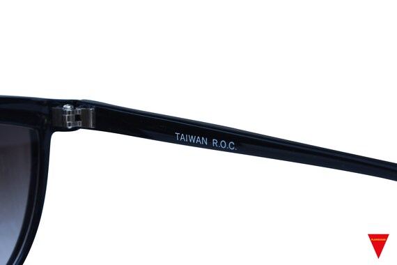 80's Vintage Black Cat Eye Sunglasses, Unworn Ori… - image 6