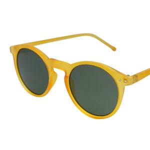 Round  Sunglasses, Classic Orange, Tortoise, Clear, Brown, Blue, Tortoise Clear, Glasses, Lightweight Plastic Frame, Women, Men, Unisex