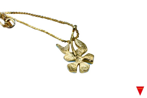 90's Kids Necklacess Dainty Gold Necklace with Bl… - image 5