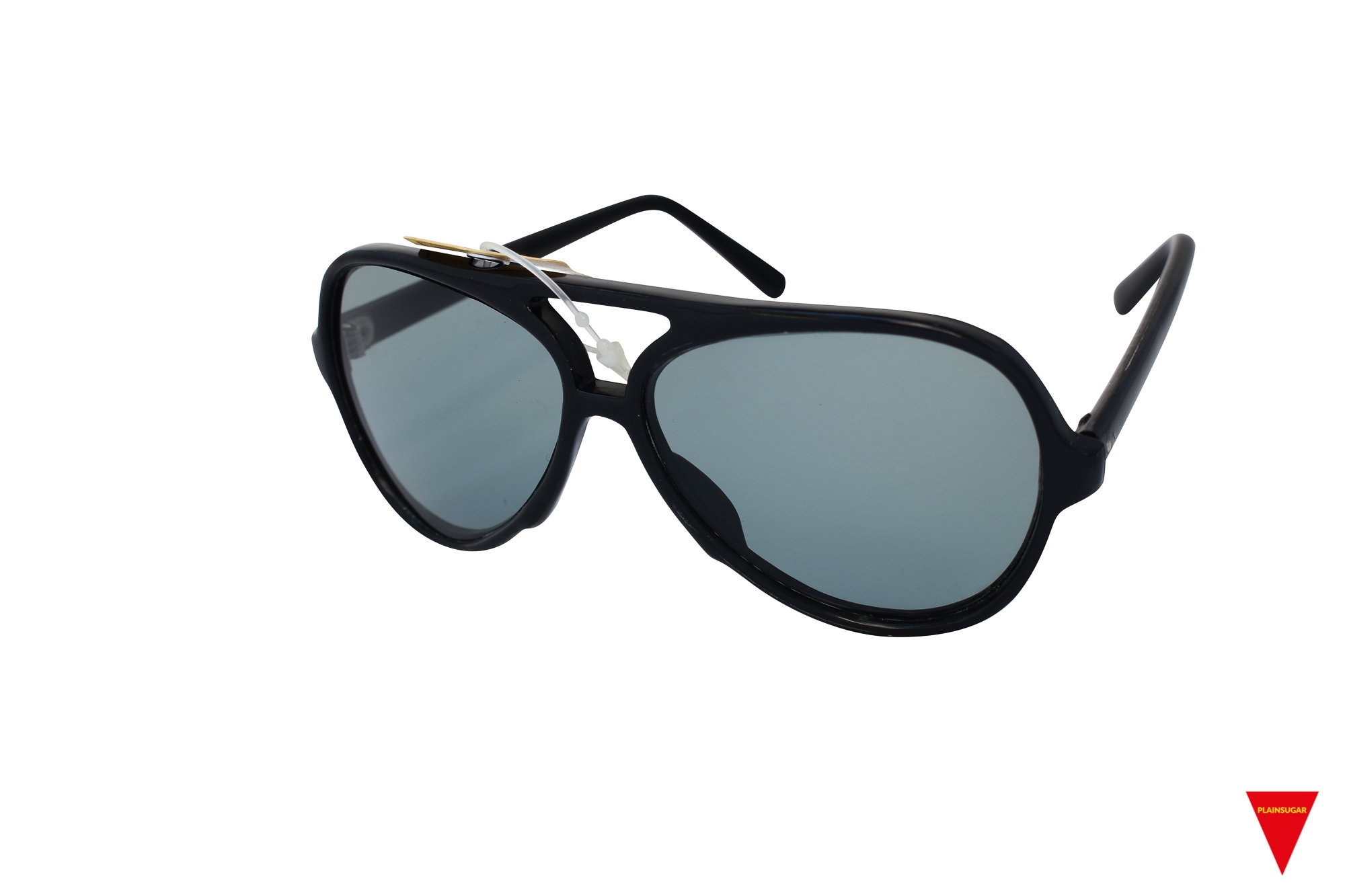 - BLACK VINTAGE RETRO 70S AVIATOR SUNGLASSES *NEW ARRIVAL* Retro Square Aviator Sunglasses Women Men 70s Vintage Trendy  main image 2