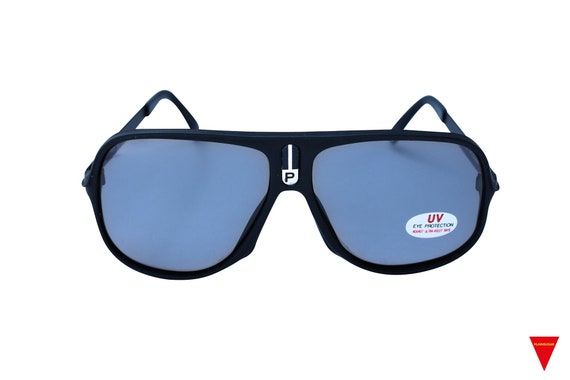 80's Sports Polarized Aviator Sunglasses, Large T… - image 2