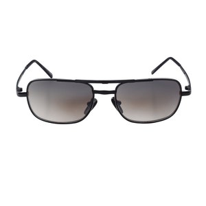 90&#39;s Aviator Sunglasses, Small Black Metal Frame with Dark Lenses Unisex, Unworn Original 90&#39;s Vintage