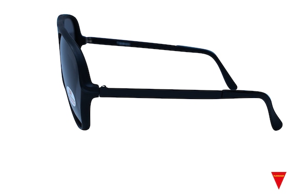 80's Sports Polarized Aviator Sunglasses, Large T… - image 4