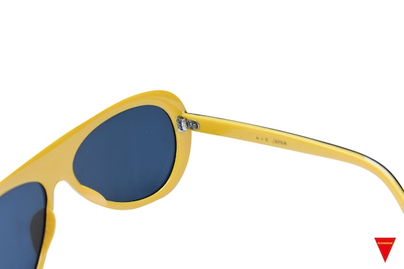 Gafas de sol estilo aviador retro con lentes amarillas de Only & Sons
