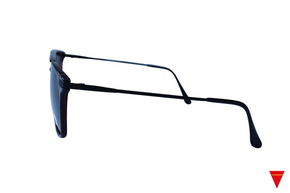 80's Classic Plastic Sunglasses with Bar Aviator … - image 4