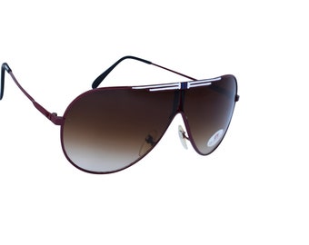 80s Bronze Aviator Sunglasses: Unworn Vintage Pilot Style