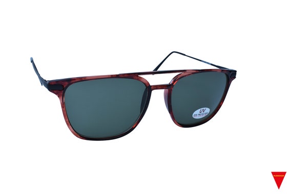 80's Classic Plastic Sunglasses with Bar Aviator … - image 3