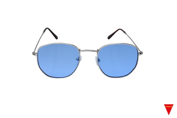 Red Retro Style Round Sunglasses main image 0