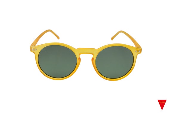 Round Sunglasses, Classic Orange, Tortoise, Clear, Brown, Blue, Tortoise Clear, Glasses, Lightweight Plastic Frame, Women, Men, Unisex
