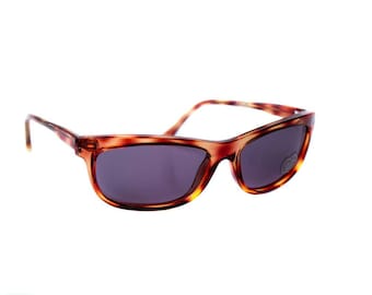 Retro Sunglasses Mens 70s Sunglasses Vintage  Brown Tortoise Frame from Unworn Deadstock