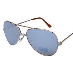 70&#39;s Gold Aviator Sunglasses  Vintage Metal Frame  Mirrored Lenses Unworn Original Vintage Glasses High Fashion Classic
