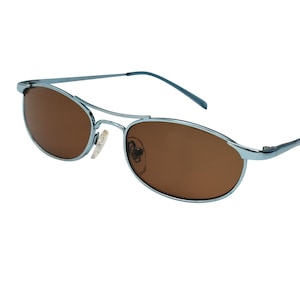 90&#39;s Sunglasses Extra Small Original Vintage Square Matrix Sunglasses Hipster Unisex