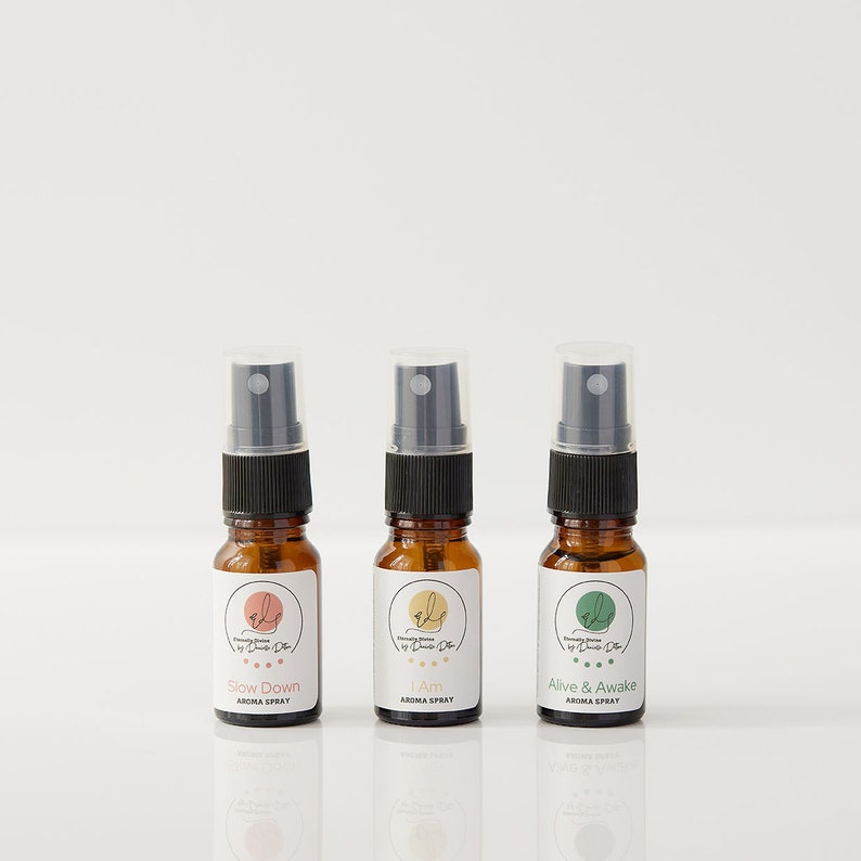 Mini Aromatherapy Spray Variety Pack All Natural Organic Essential Oil
