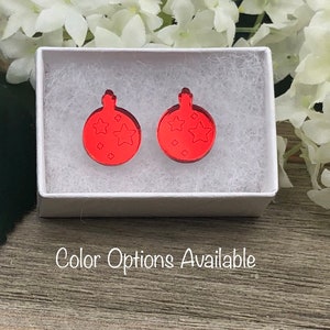Ornament Acrylic Earrings