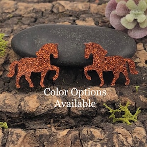 Horse Acrylic Earrings